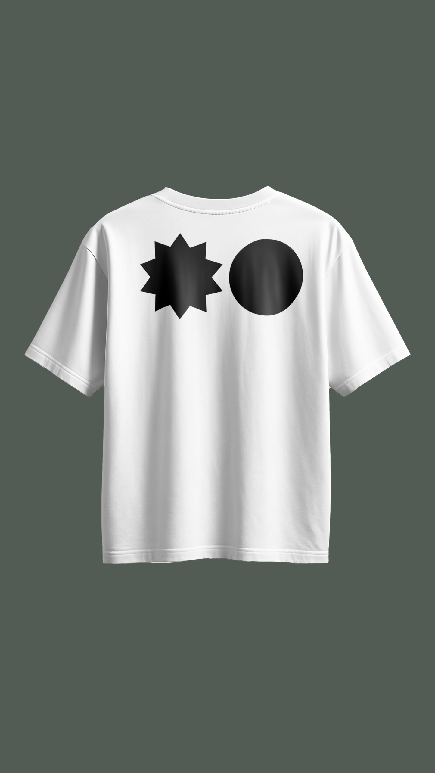 icon tee white